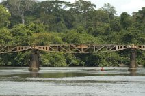 11: Old german bridge in Lokoundje river