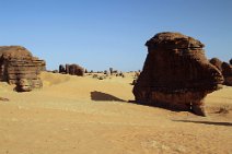 13: Rock formations in the Bembeche Mountains