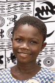 10: School girl near Kumasi