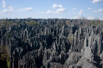 5: A view on the Big Tsingy at Bemaraha N.P.