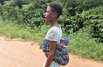 10: Ewe mother and child in Kuma-Konda