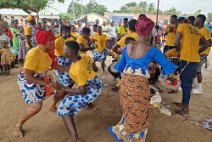 18: Funeral dance in Amoussoukope village